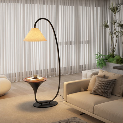 Marble Tray Art-Style Floor Lamp