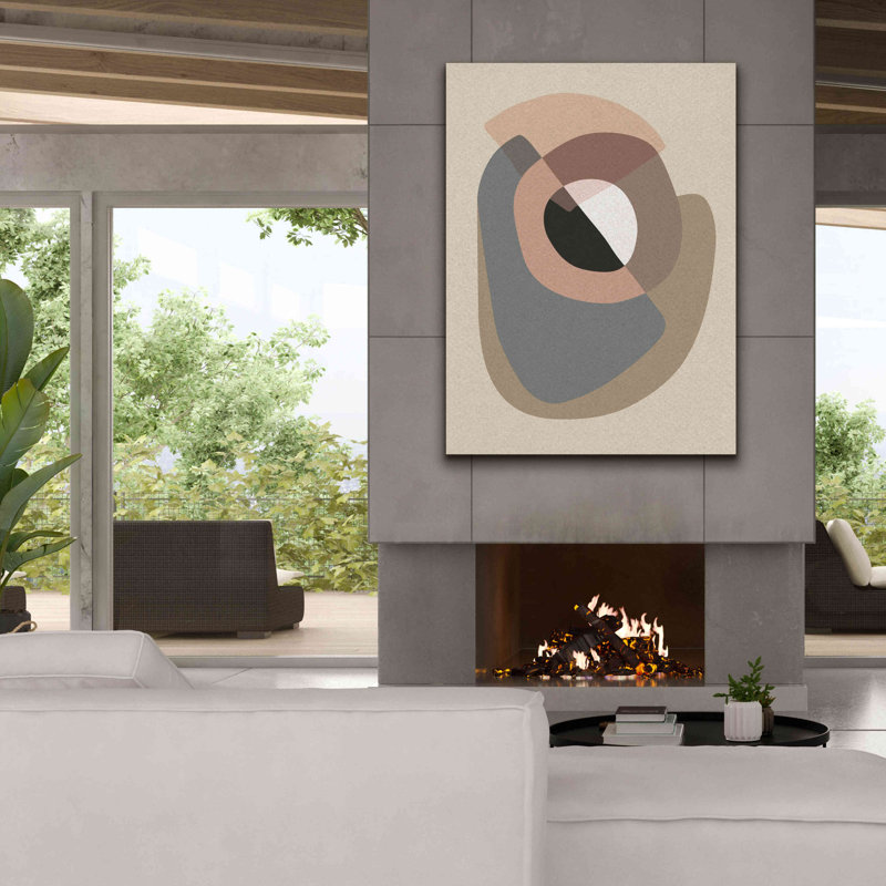 «Workup 5» par Design Fabrikken, estampe numérique sur toile, H 54 po x l 40 po x P 1,5 po