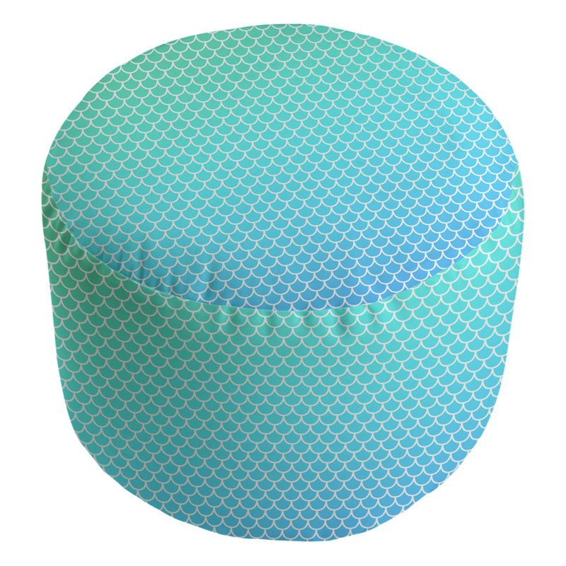 Repose-pieds Avicia, Lime / bleu ciel