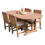 Mas Outdoor 11 - Piece Teak Dining Set