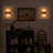 Tuscany 4-Light Bronze Vanity Light, ETL Listed Traditional Geometric Metal Frame Bathroom Fixture, 60W Max E12 Candelabra Base