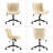 Brionni Leather Swivel Task Chair with Casters-768614420