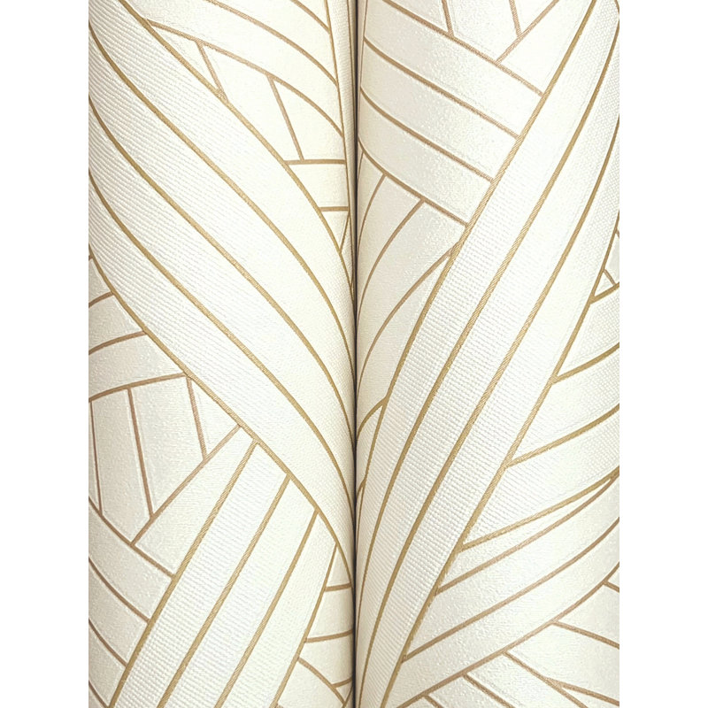 Papier peint Nastri, Blanc