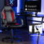 Fauteuil ergonomique pivotant en similicuir-85480085