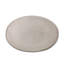 Table d'appoint ovale moderne en béton léger pour l'extérieur, accessoire de mobilier de patio durable et élégant
