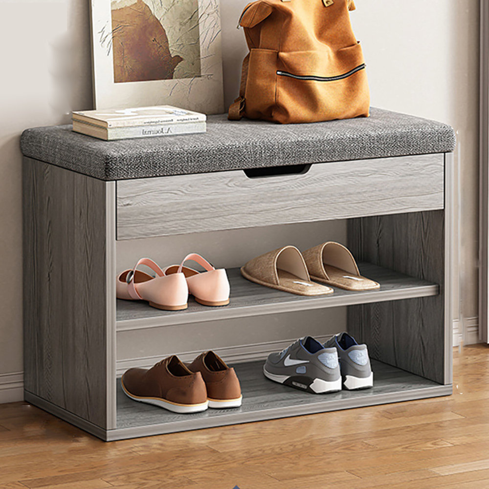 Latitude Run® 4 Pair Shoe Storage Bench | Wayfair