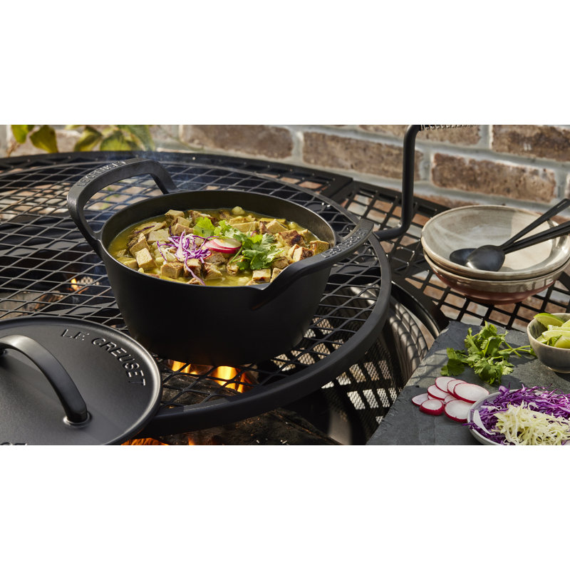 Le Creuset Alpine Outdoor Collection Enameled Cast Iron Round Dutch Oven, 4.25Qt.