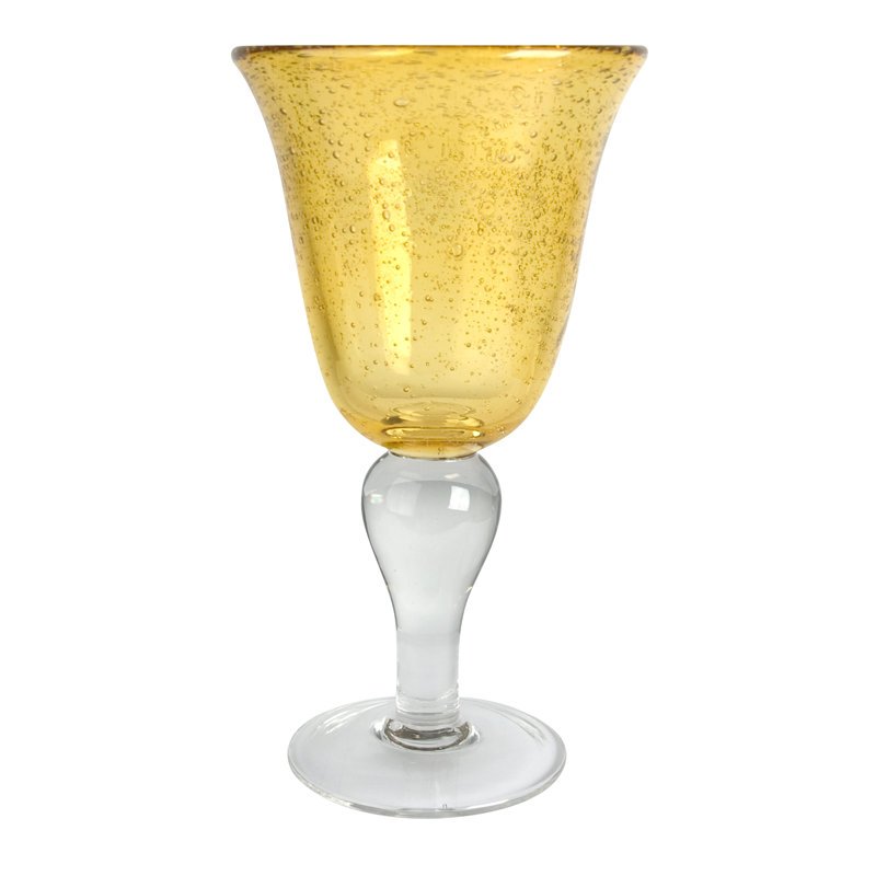 14 oz. Abingdon Verre à pied en cristal, Citrine