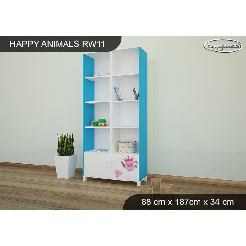 187cm H X 88cm W Animals Kids Cube, Blue