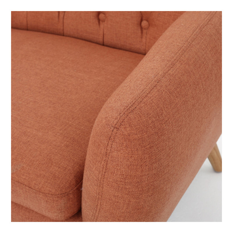 Causeuse (orange brûlé)