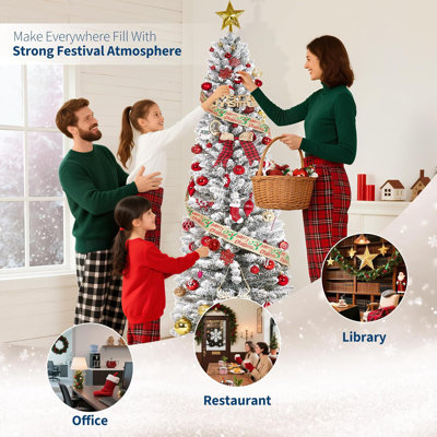 1.44' H Lighted Artificial Christmas Tree