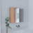 4-Shelf Bathroom Medicine Cabinet With Mirror-1488792165