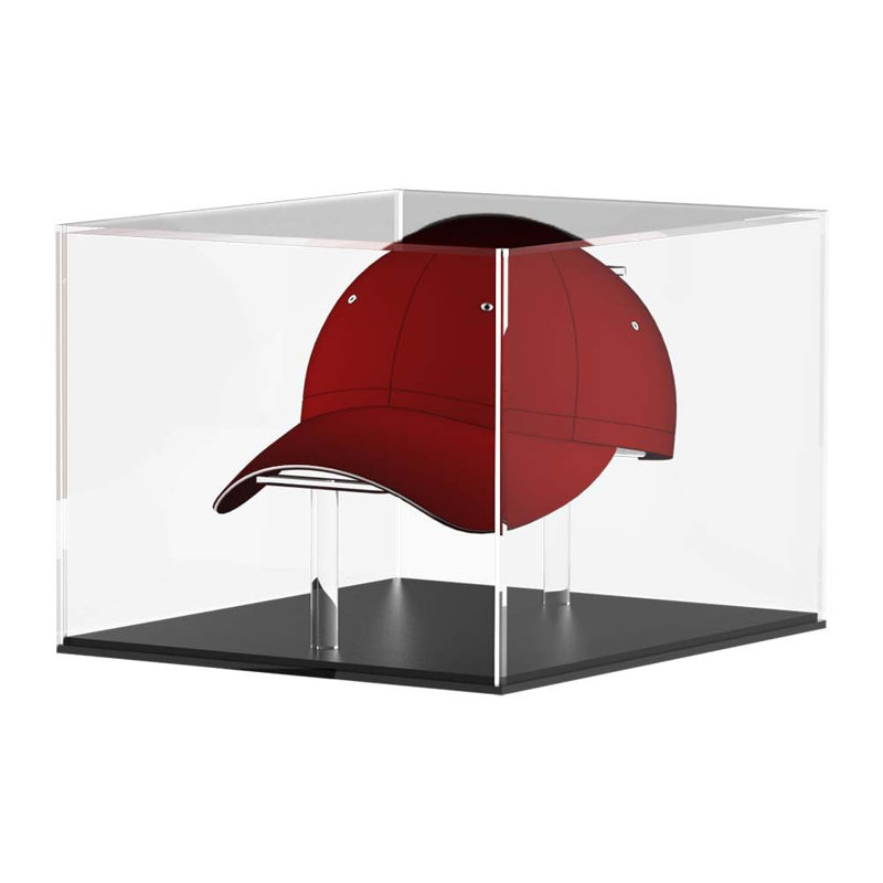 ZESTIME 22.9cm W 20.3cm D Acrylic Hat / Helmet Case