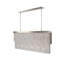 Lustre rectangulaire à chaîne en métal 20 lumières-89158110-89158117-130625153