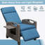 Fauteuil inclinable d'extérieur, fauteuil inclinable avec osier tissé à la main-1154676884