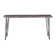 Blondeau Acacia Solid Wood Top Metal Base Dining Table