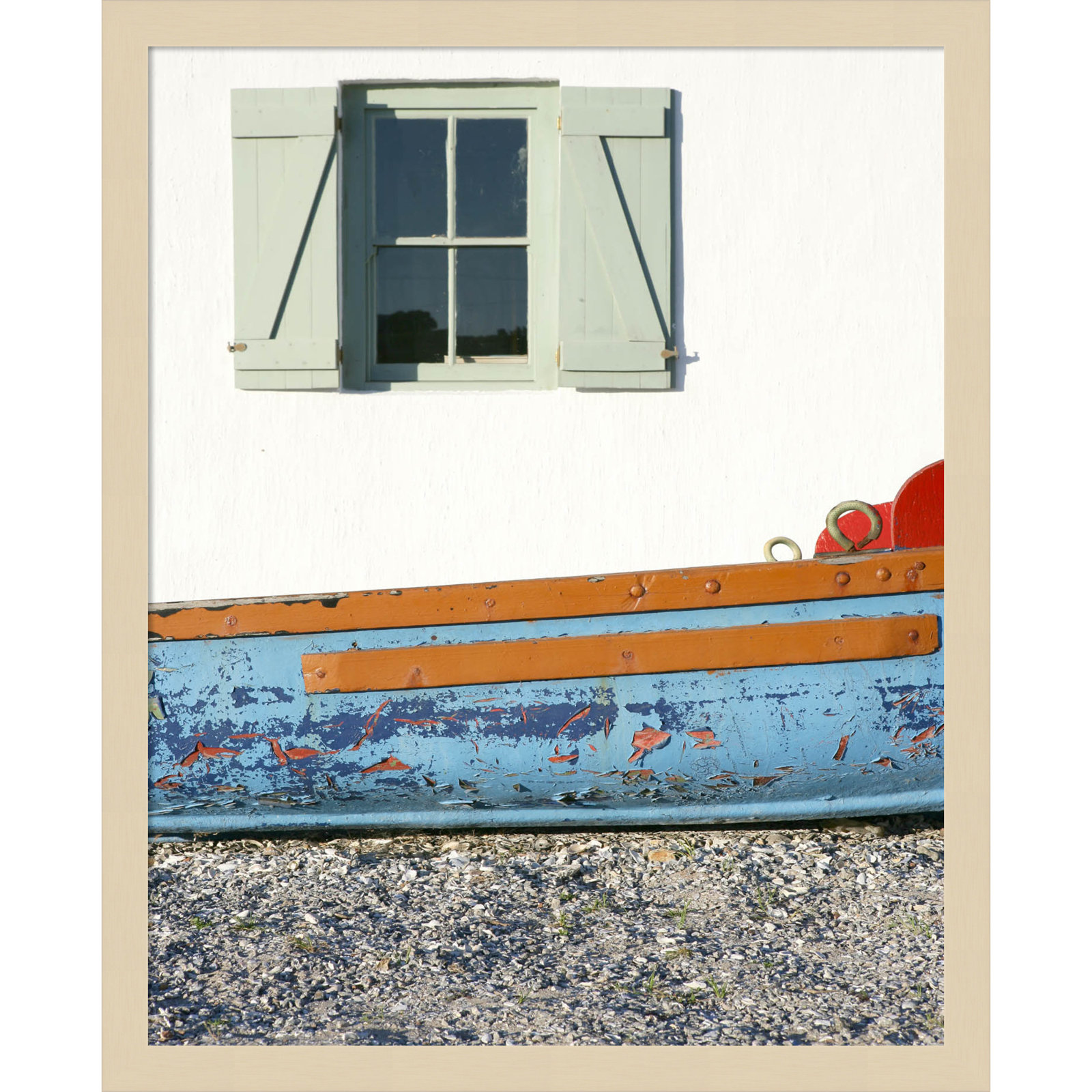 Ramey "Weskus Window" Print, Brown, 21" H x 17" W