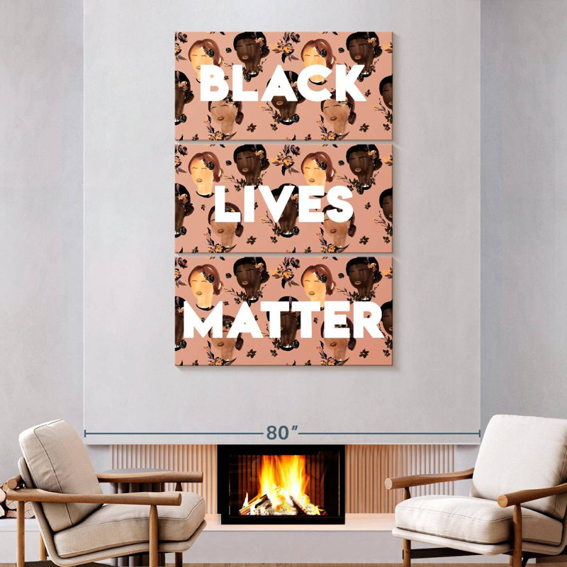 Affiche «Black Lives Matter» I, H 74 po x l 48 po