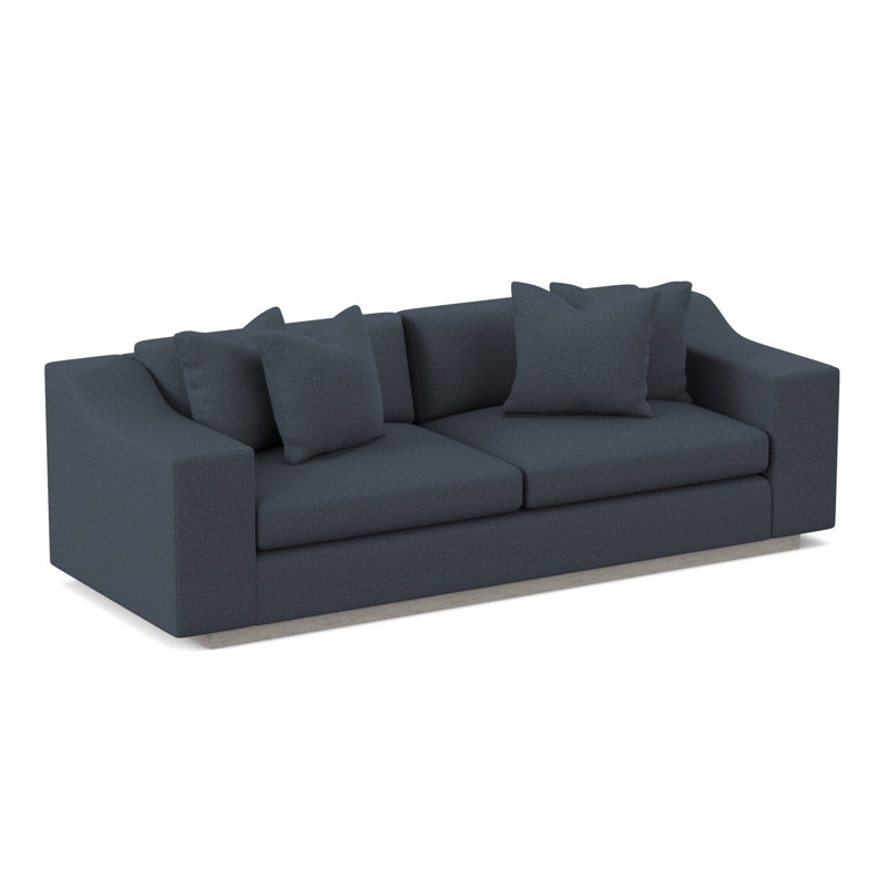Barrett Sofa, Bisque, Filigree Ivory 100% Polyester