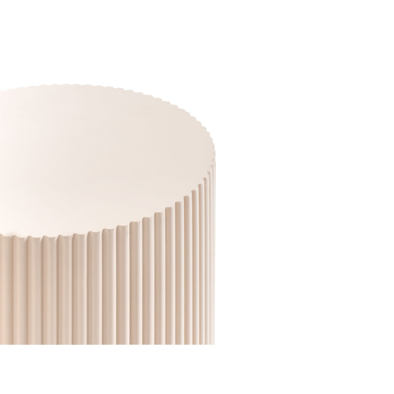 CLAIRE Side Table, White