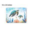 Tapis de bain Under Water Turtle Coral, 16 x 24 po-1973834721-1973834750