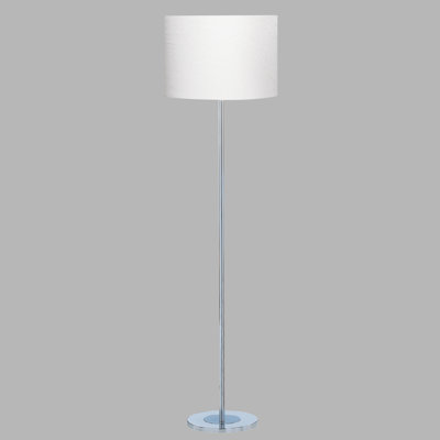 Tayah 151cm Chrome Traditional Floor Lamp
