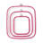 Square Flexi Hoop Nurge 230-12 Pink-117031297