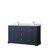 Avery 60'' Double Bathroom Vanity with Stone Top-41604579-80203228