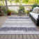 Lamanna Washable Striped Indoor / Outdoor Rug
