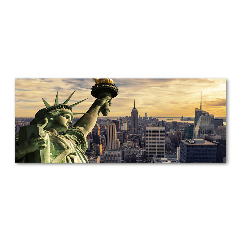 Statue Of Liberty - Wrapped Canvas Print