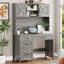 Bureau de direction avec huche 67 "H-1307409082