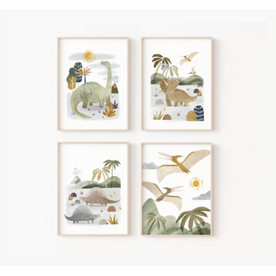 Reproduction d'art de dinosaure