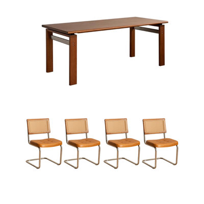 High quality solid wood table set