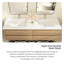 Ensemble de meuble-lavabo double 71 po Emit-1681667635