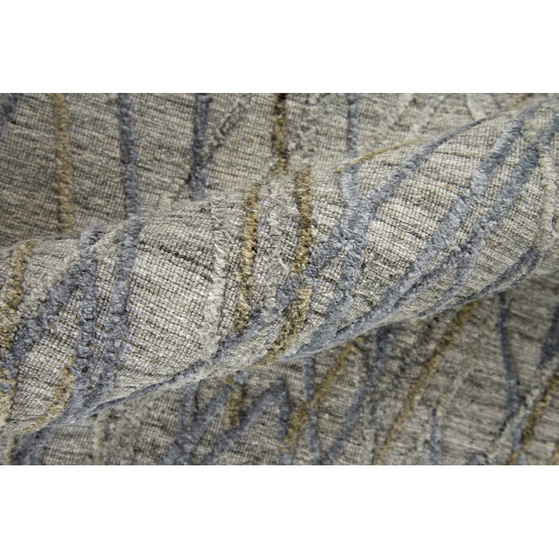 Performance Viscose Abstract Indoor Rug, Runner 2'9" x 10'