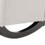 Chaise berçante en tissu Elvin