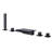 3 Handle Waterfall Faucet with Diverter