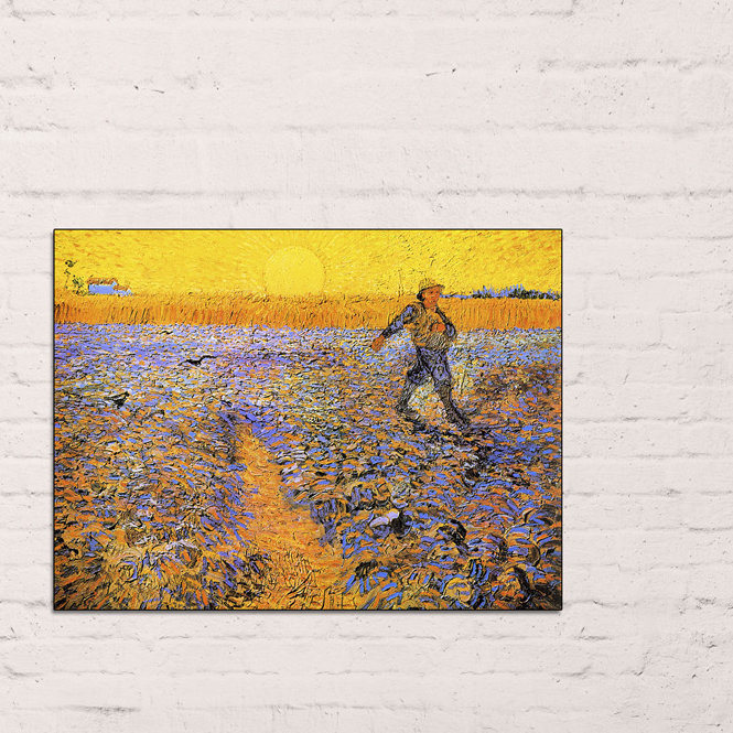 Vincent Van Gogh - Wrapped Canvas Painting, 60cm H x 80cm W x 1.8cm D