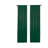 Eclipse Blackout Curtains, Darrell Thermaweave Rod Pocket 37 in x 84 in Curtain Panel in Emerald-504772806-504772811