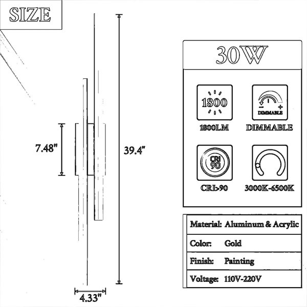 Dimensions du produit