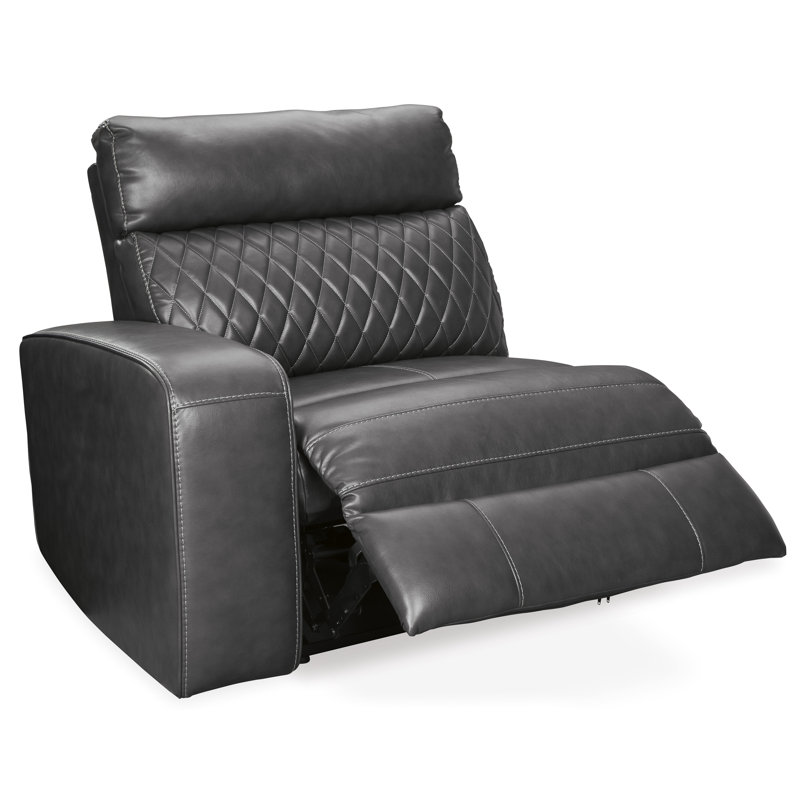 Samperstone 2-Piece Power Reclining Sectional Loveseat