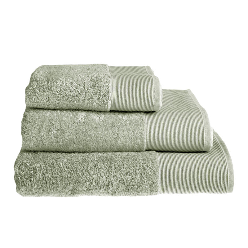 Sustainable Bamboo Hand Towel, Sage Green
