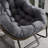 Outdoor Rattan Rocking Chair-555393582