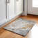 Tapis beige lavable à la machine de qualité supérieure 10 pi x 14 pi Cerrito AMF512