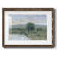 Riverbank Impression II - reproduction encadrée rustique avec tableau mat-597372958-597372959