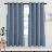 Blackout Curtains for Bedroom/Living Room Parkview Room Darkening Grommet Modern Drapes (Set of 2)-1990850982-1990850973