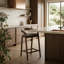 Tabouret de comptoir rembourré 27,36 po Piera-883441039