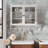 Vintage Double Door Wall Cabinet