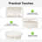 4-Tier Rotating Storage Rack Food Storage Container