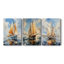 Série Sea and Shore L XXII - Ensemble de toiles tendues avec châssis Premium - Prêt à être accroché-1447926923